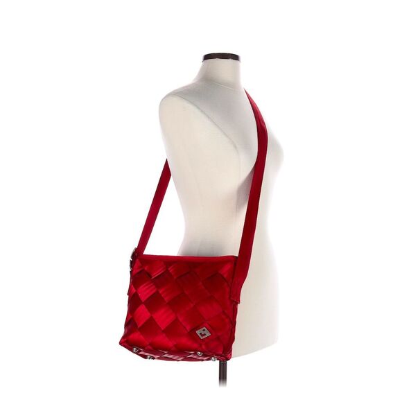 Maggie Bags Women's Red Crossbody Purse with Adjustable Strap - Picture 1 of 7